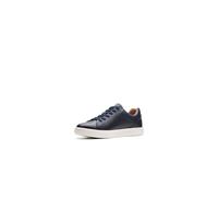 Mens Un Costa Lace Sneaker Blue Navy Leather 9 UK