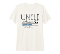 Mens Uncle Again Est 2027 Uncle Second Pregnancy Announcement Premium T-Shirt