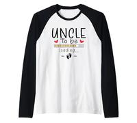 Mens Uncle to Be Est 2027 New Uncle First Pregnancy Announcement Raglan Baseball Tee