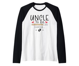 Mens Uncle to Be Est 2027 New Uncle First Pregnancy Announcement Raglan Baseball Tee