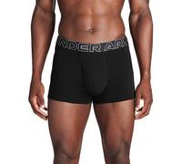 Men's Under Armour Performance Cotton 3" 3 Pack Solid Boxer Briefs