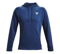 Men's Under Armour Project Rock Charged Cotton Fleece Breathable Sports Blue 1367033-404 L