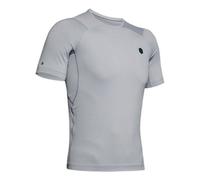 Men's Under Armour RUSH HeatGear Short Sleeve Gray 1353449-011 XL