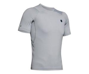 Men's Under Armour RUSH HeatGear Short Sleeve Gray 1353449-011 XL