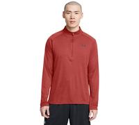 Under Armour Mens Tech Half Zip Top Earthen Orange M
