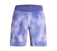 Men's Under Armour UA Launch Pro 7 Inch Printed Shorts in Purple
