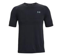 Men's Under Armour Vanish Seamless Logo Pattern Loose Round Neck Short Sleeve Gray 1361356-016 M