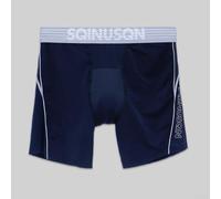 Men's Underwear, 3-Pack Ice Silk Arrow Pants with Lengthened Leg, Breathable Quick-Drying Fabric for Sports and All-Season Wear(2XL Black)