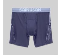 Men's Underwear, 3-Pack Ice Silk Arrow Pants with Lengthened Leg, Breathable Quick-Drying Fabric for Sports and All-Season Wear(3XL Gray)