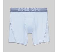 Men's Underwear, 3-Pack Ice Silk Arrow Pants with Lengthened Leg, Breathable Quick-Drying Fabric for Sports and All-Season Wear(L White)