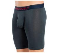 Mens underwear bamboo shorts Obviously FreeMan Anatofree 9 Inch Leg Boxer Brief