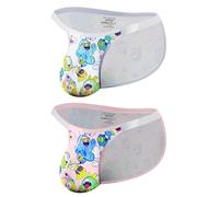 Men's Underwear Boxer Brief 1/2/3 PCS Men Underwear Briefs Funny Cartoon Print Men's Panties Low Waist Man Sexy Bikini Briefs Assorted Colors(2MP2992-WH-PK,M)