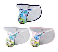 Men's Underwear Boxer Brief 1/2/3 PCS Men Underwear Briefs Funny Cartoon Print Men's Panties Low Waist Man Sexy Bikini Briefs Assorted Colors(3MP2992-Mix,2XL)