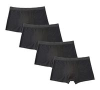 Men's Underwear Boxer Brief 4pcs/Lot Men Panties Male Underpants Man Pack Shorts Boxers Underwear Slip Calzoncillos Hole Large Size 5XL6XL7XL Assorted Colors(4black,XXXXXX-Large)