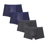 Men's Underwear Boxer Brief 4pcs/Lot Men Panties Male Underpants Man Pack Shorts Boxers Underwear Slip Calzoncillos Hole Large Size 5XL6XL7XL Assorted Colors(D,XXXXX-Large)
