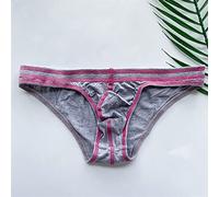 Men's Underwear Boxer Brief Men Boxer Brief Briefs Low Waist Sexy Male Panties Solid Color Underwear Soft Knickers Comfortable Boxer Brief Shorts Underpants Assorted Colors(A1,XXL)