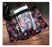 Men's Underwear Boxer Brief Sexy Full Transparent Men Ice Silk Underwear Ultra-thin Breathable Boxer Brief Trunk Large Size Seamless Shorts Mens Boxer Brief Briefs Cotton Stretch Underwear Assorted Co