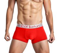Men's Underwear Boxers, Breathable Comfortable Stylish Men's Underwear Four Corner Trunks For Young Design Wear