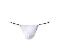 Mens Underwear Briefs Men's Erotic G-Strings & Thongs Breathable Underwear Pants Shorts Ultra-Thin Breathable Briefs Suitable for Daily Sports Outdoor White