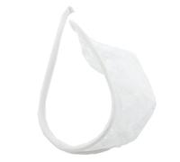 Men's Underwear C-String Thong with Seductive T-Back Lace Trim for Exciting Intimate Moments, White, One Size