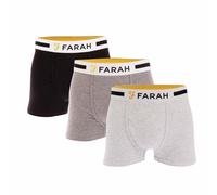 Men's Underwear Farah Yeri 3 Pack Boxer Shorts in Multicolour