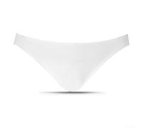 Men's Underwear, L-3XL Sizes, Solid Color Briefs with U Convex Pouch, Breathable Soft Fabric, Low Waist Design for Daily Comfort(2XL White)