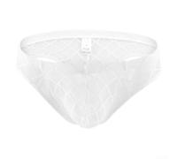 Men's Underwear, Low Waist Plaid Briefs
