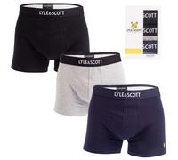 Men's Underwear Lyle And Scott Devon 3 Pack Boxer Shorts in Multicolour