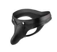Mens Underwear, Metallic Briefs wiht Zip Front Open Elephant Pouch G-Strings & Thongs Sexy Underpants Erotic Lingerie Low Rise Dancewear Clubwear for Stag Do Fancy Dress Costume