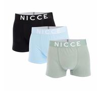 Men's Underwear NICCE Jayden 3 Pack Boxer Shorts in Multicolour