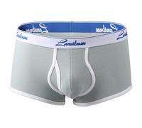 Men's Underwear Pants Plus Size Solid Color Comfortable Absorbent Quick Dry Casual Breathable Ideal for Summer