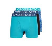Mens Underwear 'PAYSO' 3 Pack Multipack Boxer Shorts - Teal