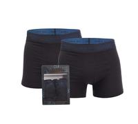 Men's Underwear Ted Baker 2 Pack of Modal Trunks in Black