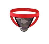 Mens Underwear-Underwear Man-Men's Underwear Classic Patterned Low Rise T Pants with Hollowed Out Design and Elastic Comfortable Fit for Everyday Wear (Watermelon Red- L)