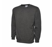 Uneek UC203 Classic Sweatshirt 300GSM Charcoal 3XL Colour: Charcoal, S 3XL