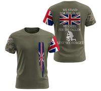 Men's Union Jack Polo Shirt Queen Platinum Jubilee Short Sleeve Breathable Quick Dry Golf Top Running Sports Tee Top Gym Workout T-Shirts King Charles Coronation 2025 Fishing Shirt (C,XXL)