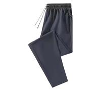Men's Unisex Stretch Quick-Drying Trousers for Casual Activities Elastic Waist Drawstring for Optimal Comfort Freedom of Movement, gray, 5XL