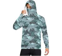 Men's UPF 50+ UV Sun Protection Shirts, Long Seleeve Swim Rash Guard Quick Dry, SPF Lightweight Breathable Gym T-Shirt Fishing Rash Guard Top UV-Shirt Jackets 8 10 12 14 16 Outdoor XL