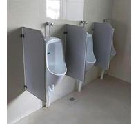 Men's Urinal Privacy Screen WallMounted PVC Partition Durable Urinal Divider for Schools Public Restrooms and Commercial SpacesEffective Toilet Separation Solution