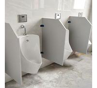 Men's Urinal Privacy ScreenWallMounted Toilet Partition Divider (3pcs) for Enhanced Hygiene & Protection Ideal Urinal Screen for Public Restrooms and Commercial Spaces