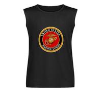 Men's Us Marine Corps, Custom Vest Sleeveless T Shirt Tank Tops XL