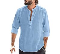 Mens V Neck T Shirt Summer Long Sleeve T Shirt Mens Short Sleeves O Neck Worktops Graphic Print Dress Shirts for Men Lace Up White Tees for Men Tshirts Blouse