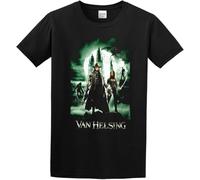 Men's Van Helsing Cotton T Shirt M Black