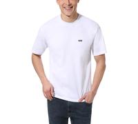 Mens Vans Left Chest Logo Tee Short Sleeve Crew Neck T-Shirt White Port Royale