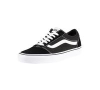 Mens Vans Size 10.5, Ward Sneaker Black Canvas Lace Up Shoes, Low Top Men's Trainers, Lightweight Sports Shoes by Vans Active Wear Range (10.5 UK)