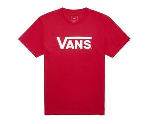 Men's Vans Tee Attack Classic Logo Short Sleeve Casual Red VN0A33ZLR30 XS
