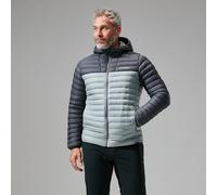 Berghaus Men's Vaskye Synthetic Insulated Jacket | Extra Warm | Durable Coat | Lightweight Design | Puffer Jacket, Monument/Grey Pinstripe, XS