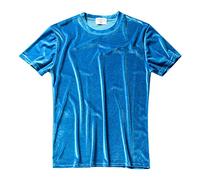 Men's Velour T-Shirts Fashion Hip Hop T-Shirts Thin Simple Short Sleeve T-Shirts Men's Super Premium Short Sleeve T-Shirt Men's Premium Ringspun Cotton T-Shirt Men's Crew Neck T-Shirt, Bu2, L