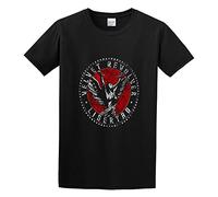 Men's Velvet Revolver Circle Funny Top Tee Camiseta Short-Sleeve T-Shirts Black L