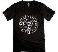 Men's Velvet Revolver T-Shirt Black Unisex Graphic Tee Black M